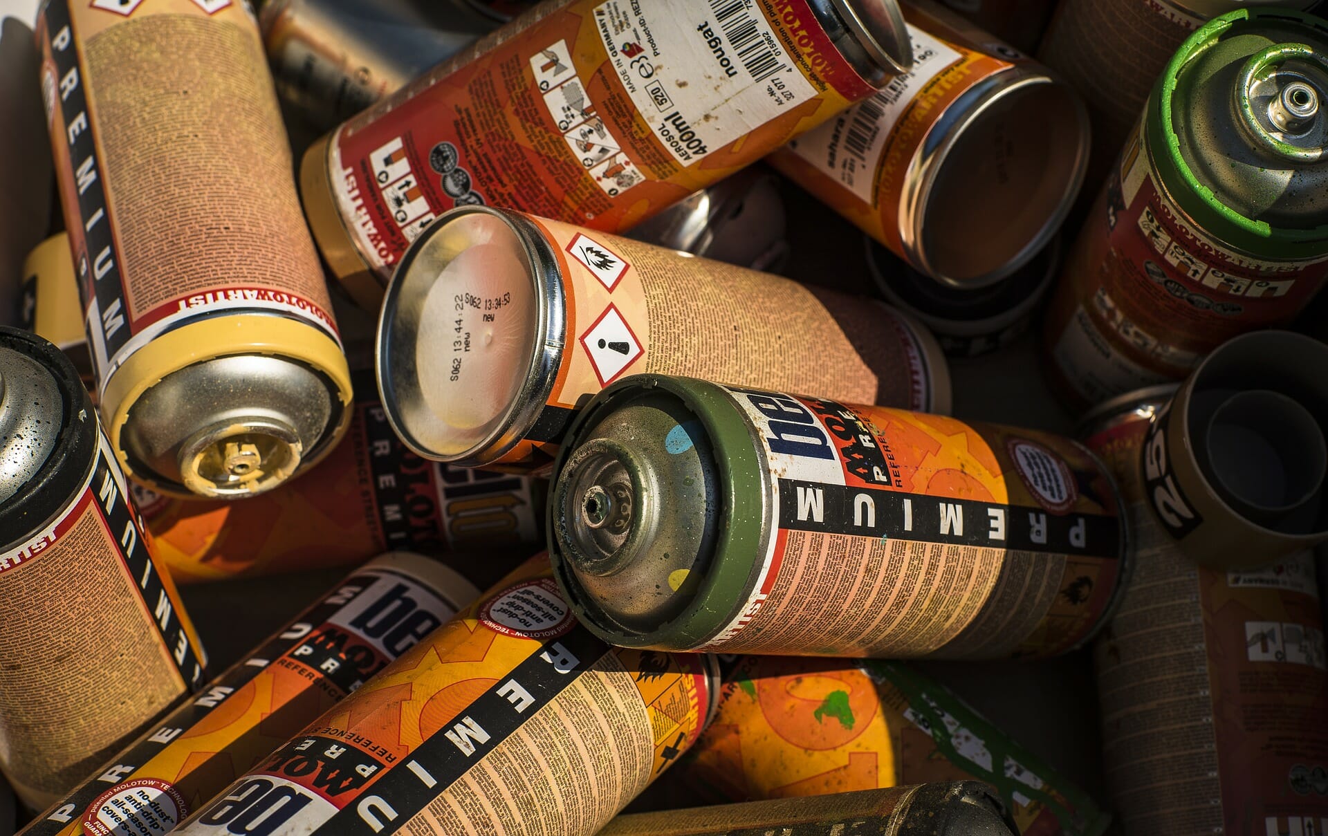 how do you dispose of aerosols